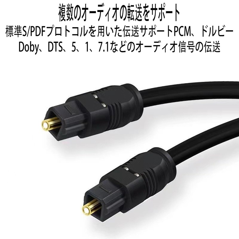 Fiber Optic Wire, SPDIF Digital Audio Line, TOSLINK Acoustic Wire,