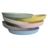 IKEA Kids Plates 7.5" Mixed Colors High Sides Unbreakable Plastic