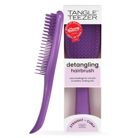 Tangle Teezer Ultimate Detangler Hair Brush - For Wet & Dry Hair - Detangling Brush for All Hair Types - Two-Stage Bristles Reduce Hair Breakage & Remove Knots - Fresh Purple