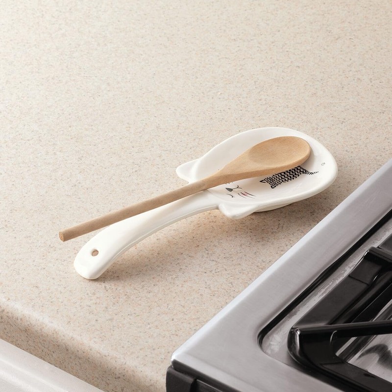 Ceramic Cat Spoon Rest