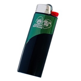 Kasher’s Cheech and Chong Lighter Tool - Lightweight & Multipurpose Accessory for Lighters - Suitable to use as Pipe Cleaner, Poker, Cutter or Multi-Tool Lighter Case (Without Lighter, Green)