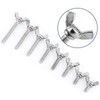 10 Pcs M3 304 Stainless Steel Wing Butterfly Screws Bolts