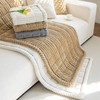 Gumfolk Non Slip Fuzzy Pet Couch Covers for Sofa, Washable