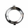 YLT AUTO Front Bumper Fog Light Cover Bezel Cover Chrome