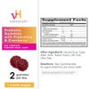 vH essentials Probiotic Gummies with Prebiotics & Cranberry, 60 Gummies