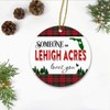 Christmas Ornaments 2023 Custom City, State - Someone in Lehigh