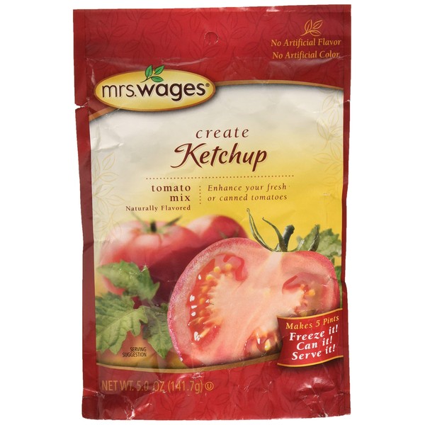 Mrs. Wages Ketchup Mix, 5 Oz Packet (Pack of 6)