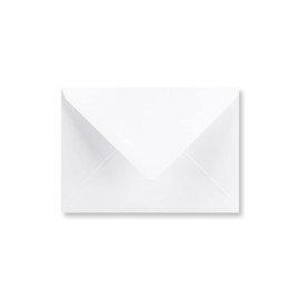 C5 Coloured Envelopes for A5 Greeting Cards Wedding Invitations & Crafts (162x229mm) Pack of 26 (White)