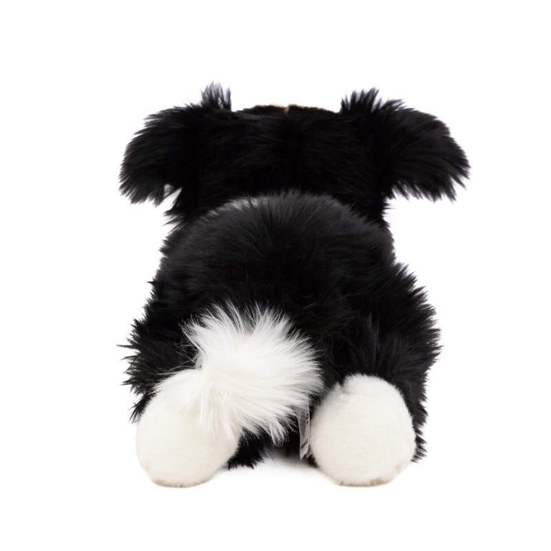 Teddys Rothenburg Cuddly Toy Dog Border Collie 30 cm Lying