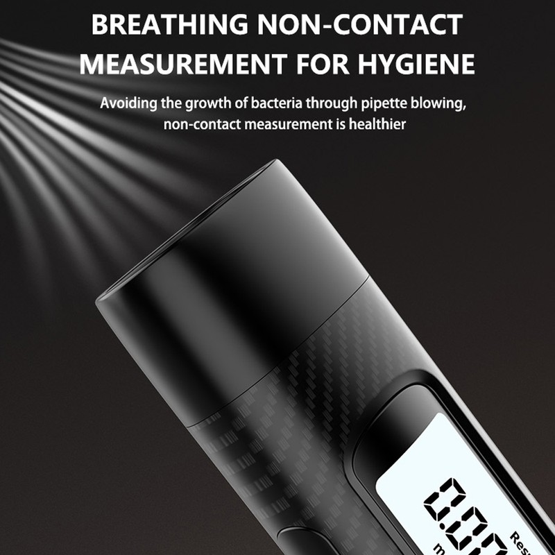Alcohol Tester Portable High Accuracy Breathalyzer Non Contacting Breath Alcohol