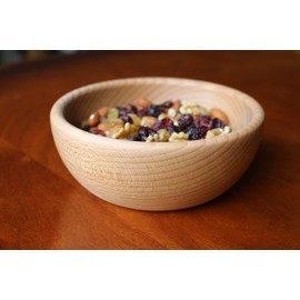 EFO Wooden Bowl – Wooden Bowl – Rustic Wooden Bowl – Serving Bowl Size 16 cm
