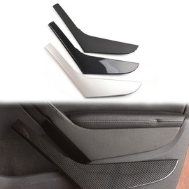 Fouedy Interior Car Front Rear Left Right Door Handle Cover Panel Trim Replacement for VW Golf 6 Sedan GTI MK6 2009-2014 (Carbon Fiber-Right)