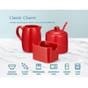 Kook Sugar and Creamer Set, 3 Piece, Pitcher, Sugar Bowl