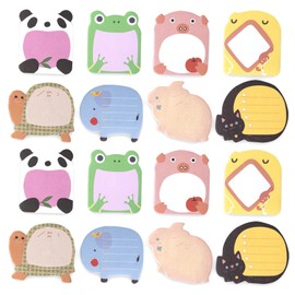 GWAWG 16 Animal notebooks, Different Cartoon Animal Stickers, Office Labels, notebooks, memos, Cartoon Stickers, and Student Home Office Labels.