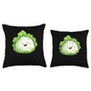 Iceberg Lettuce Funny Throw Pillow