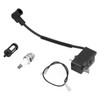 Carburetor Ignition Coil Sparking Plug Set for STIHL FS75 FS80