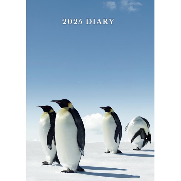 2025 Penguin Diary A4: Week to view, planner 2025-26, perfect