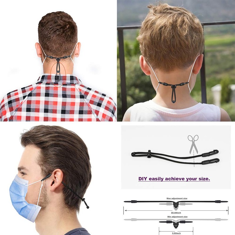 Mask Strap Extension Hook,Anti-Tightening Ear Protector Decompression Buckle,Relieving Long-time Wearing