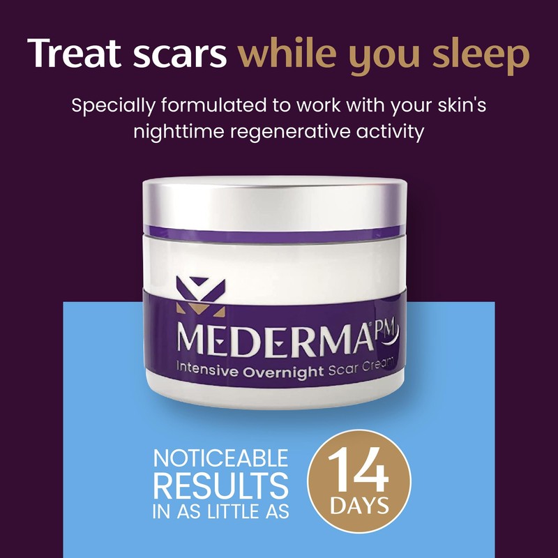 Mederma PM Intensive Overnight Scar Cream - Advanced Scar Treatment