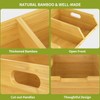 Bamboo Pantry Storage Bins, Stackable Potato and Onion Storage Bin