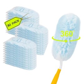 Duster Refills for Swiffer Dusters,360 Heavy Duty Refill (30 Count Refills+1Handle)