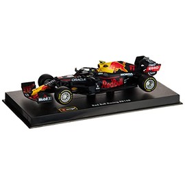 Bburago B18-38056P 1:43 F1 Aston Martin RED Bull Racing RB16B with Helmet Perez, Assorted Colours