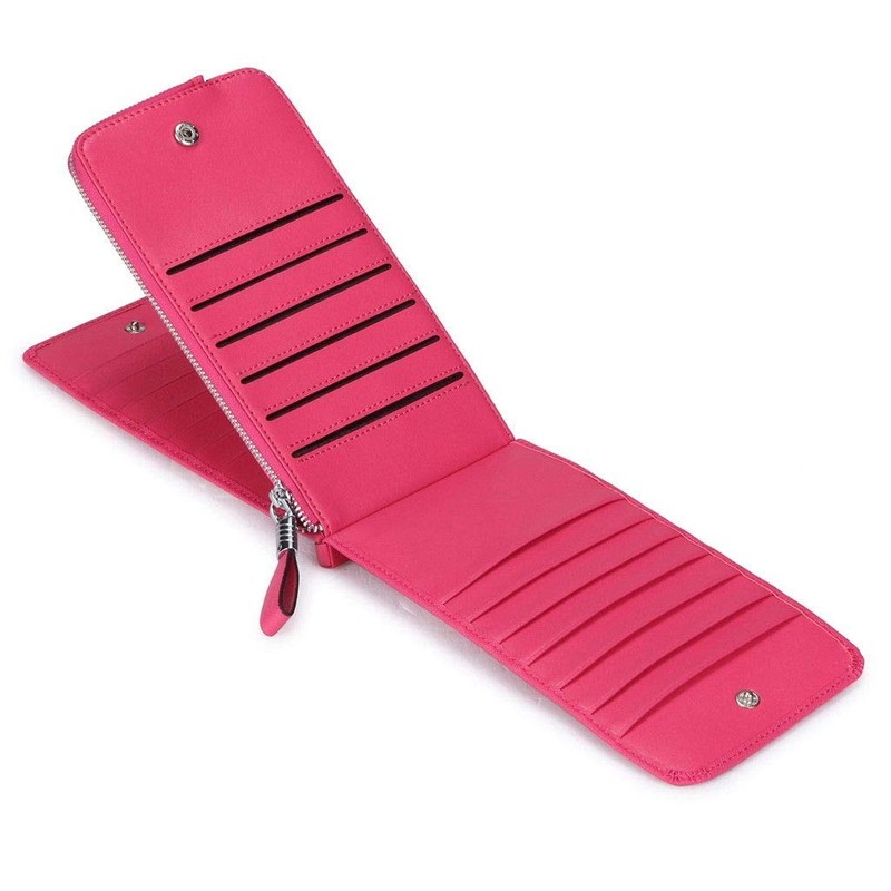 JEEBURYEE Card Case, Men's, Women's, Long Wallet, Thin, Magnetic Prevention,