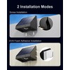 16 Pack Decoration Solar Powered Fence Lamps Outdoor Waterproof with
