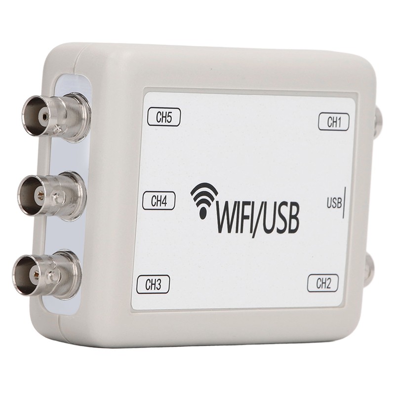 Virtual Oscilloscope WIFI USB 5 Channel Portable Handheld PC Mobile