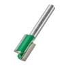 Trend CraftPro Straight Two Flute Router Cutter Bit, 1/4 Inch