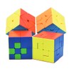 Yealvin Speed Cube Set Stickerless Puzzle Cube Bundle of Polaris