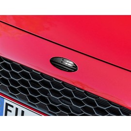 ZSJO 6 inch Front Grille Tailgate Emblem for Ford,American Black Flag Oval Replacement Emblem Fits for 07-10 Edge, 05-11 Escape, 06-10 Explorer, 05-11 Expedition, 07-10 Sport Trac.(Black, 6 inch)