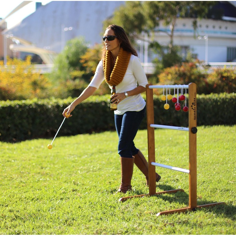 Ladderball Soft BOLAS, Set von 3, rose