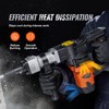 VEVOR Demolition Jack Hammer, MAX 1400W Electric Jackhammer Heavy Duty,
