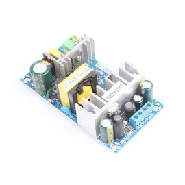 NOYITO AC to DC Isolated Power Supply Module DC 24V 4A 5V 1A Dual Output Power AC 120V (90-256V) 50-60Hz to 24V 5V 120W Industrial Power Module (Dual Output 24V 4A, 5V 1A, Blue)