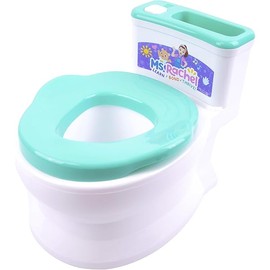 Ms. Rachel 2-in-1 Playtime Floor Potty Trainer With Sound - Stage 1 Training - Removable Potty Seat for Stage 2 Training - 6 Ms. Rachel Sounds and Music - Storage - Removable Parts for Easy Cleaning