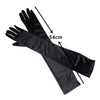 Long Satin Gloves Fashionable Stretch Long Evening Opera Satin Gloves