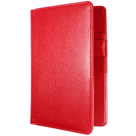Mymazn Mymazn Server Book for Waitress Book Serving Book Waiter Book Server Wallet Server Booklet Restaurant Waitstaff Organizer, Guest Check Book Holder Money Pocket Fit Server Apron (Red)