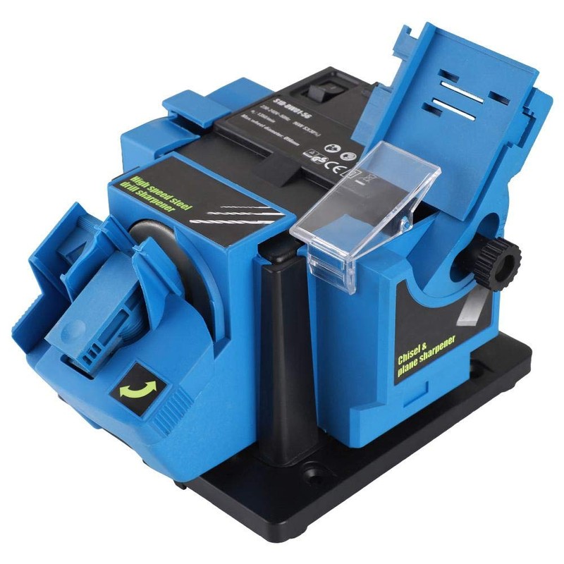 Suuonee Drill Bit Sharpener, Multifunctional Household Electric Cutter Scissor Sharpener