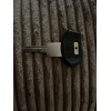 GM Logo Key Blank Black Plastic Grip Head "C" Series