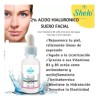 Ácido Hialurónico 2% Suero Facial Vitami B5 Y B3 Sheló
