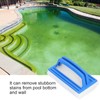 Swimming Pool Brush, Handheld Pool Brush for Bottom and Wall