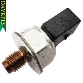 DAVRPES 55PP07-02 Fuel Rail High Pressure Sensor for Hyundai Terracan 2.9 AWD Closed Off-Road Vehicle 2902cc 120KW 2003-2006 Replace#55PP0702｜55PP07 02｜9307Z512A