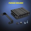 Nilight - 6 Gang Rocker Switch Box SPST Toggle Switch