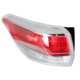 GXYWADY Driver Side Outer Tail Light Replacement for Highlander 2014 2015 2016 815600E100 TO2804120 Rear Brake Lamp