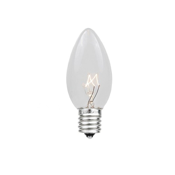 Novelty Lights 25 Pack C7 Outdoor String Light Christmas Replacement