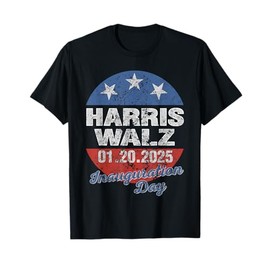 Harris Walz Inauguration Day 2025 January 20 2025 President T-Shirt