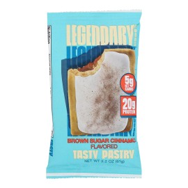 UD_Legendary Foods Case of 10-Tstr Pastry Cinnamon Brown Sugar 2.2 O Size
