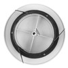 KJKVIVH 2 Pieces ABS Adjustable Round Soffit Exhaust Vent White