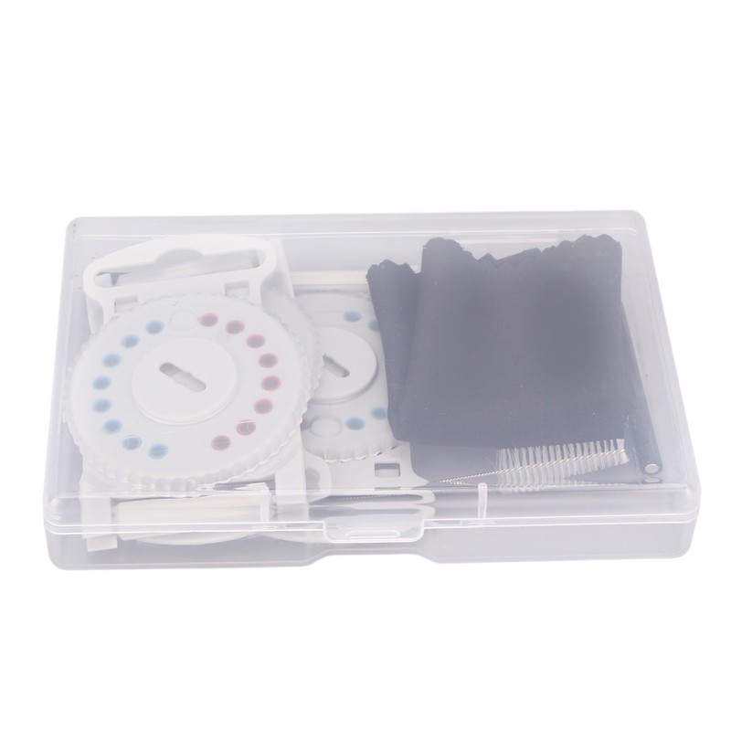 Hearing Amplifier Cleaning Kit Replacement Wax Filters Set with Cloth